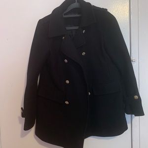 Zara waist length peacoat. Perfect for fall/winter